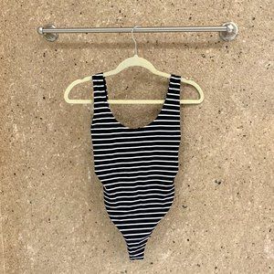 Aerie Striped Swim Suit